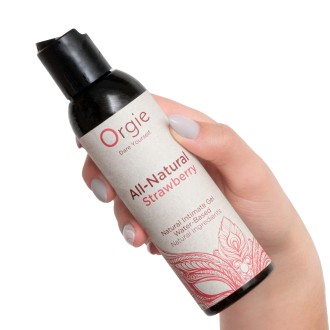 GEL ÍNTIMO ALL-NATURAL FRESA 150ML ORGIE