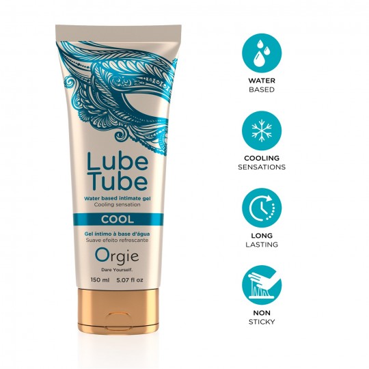 ORGIE LUBE TUBE COOL WATERBASED LUBRICANT WITH A COOLING EFFECT 150ML