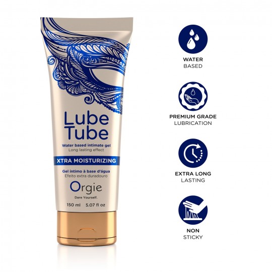 WASSERBASIERTER GLEITMITTEL XTRA MOISTURIZING LUBE TUBE 150ML ORGIE