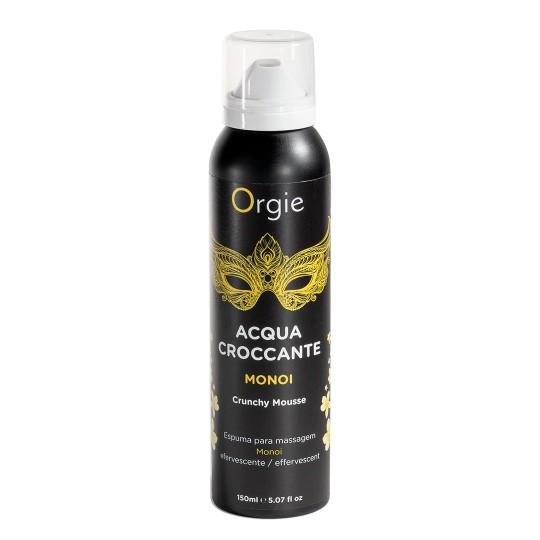 ESPUMA DE MASAJE CRACKELING ACQUA CROCCANTE MONÖI 150ML ORGIE