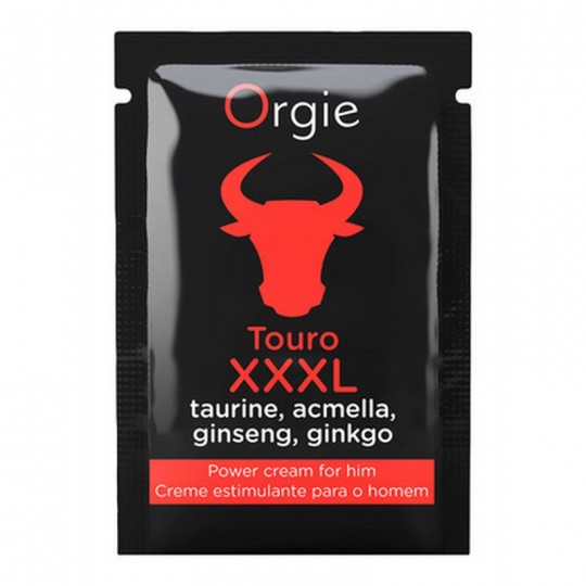 ORGIE SACHET TOURO XXXL ERECTION CREAM 2ML