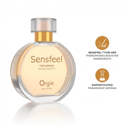 PERFUME COM FEROMONAS SENSFEEL FOR WOMAN 50ML ORGIE