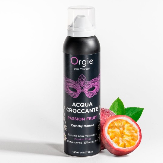 ORGIE ACQUA CROCCANTE MASSAGE FOAM PASSION FRUIT 150ML