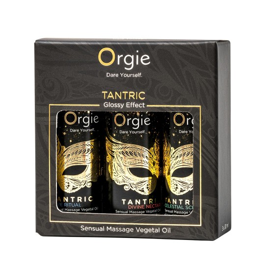 ORGIE TANTRIC SENSUAL MASSAGE OIL SET MINI SIZE 3X30ML