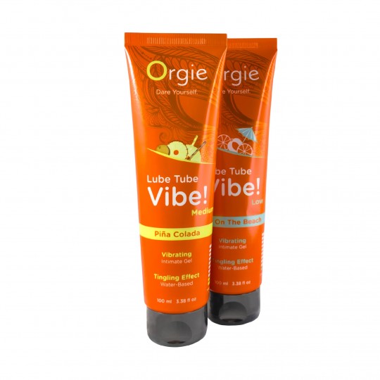 LUBRIFICANTE LUBE TUBE VIBE! PIÑA COLADA INTENSITÀ MEDIA ORGIE 100ML