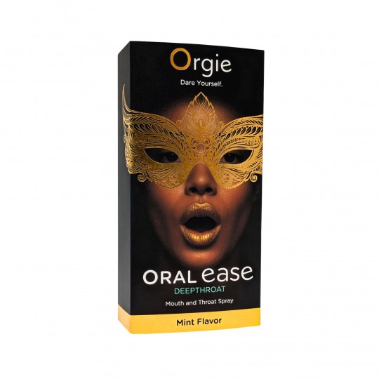 ORGIE ORAL EASE DEEPTHROAT MOUTH AND THROAT SPRAY MINT FLAVOUR 15ML