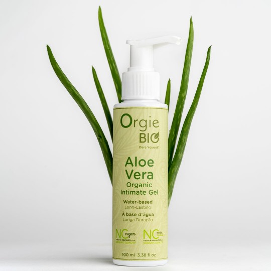 GEL LUBRICANTE A BASE DE AGUA BIO ALOE VERA 100ML ORGIE