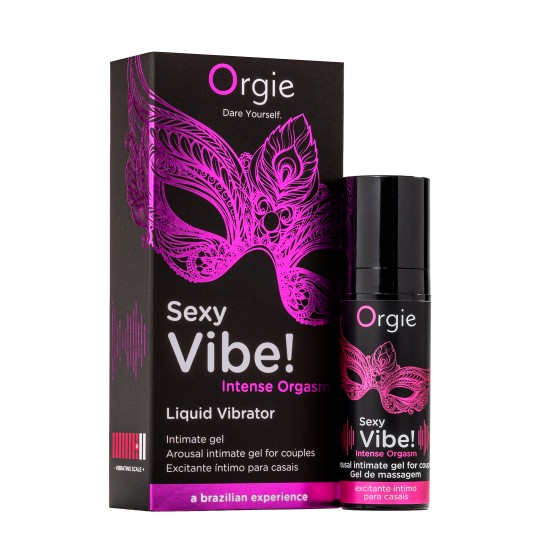 GEL MIT VIBRATION INTENSE ORGASM 15ML ORGIE