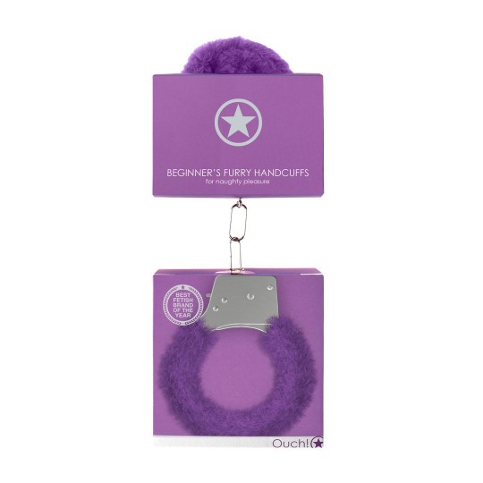 ALGEMAS COM PELUCHE BEGINNER'S FURRY HANDCUFFS ROXAS