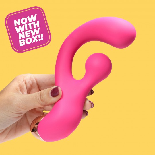 PLEASER VIBRADOR CON ESTIMULACIÓN GIRATORIA CRUSHIOUS