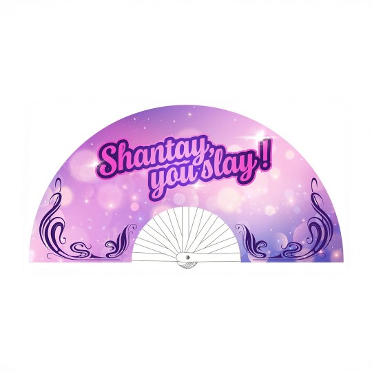 SHANTAY YOU SLAY - FAN - 64 CM - PURPLE