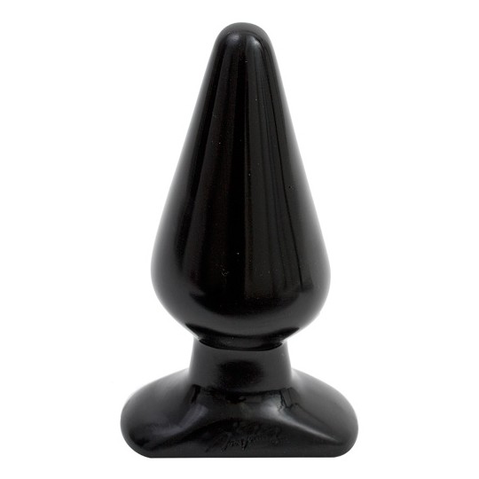DOC JOHNSON CLASSIC BUTT PLUG BLACK LARGE