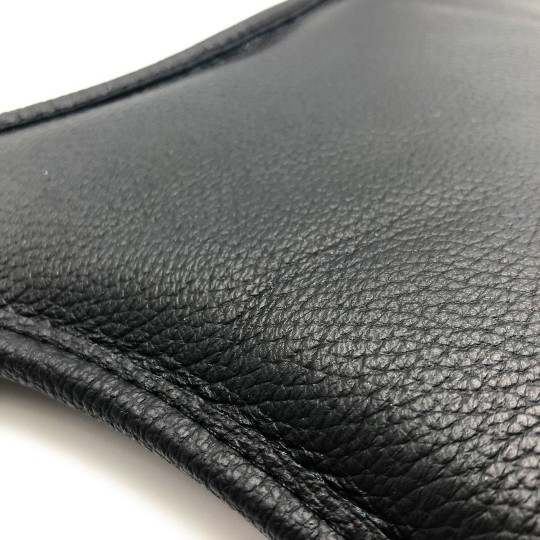 LEATHER SUSPENSION HANDCUFFS - BLACK