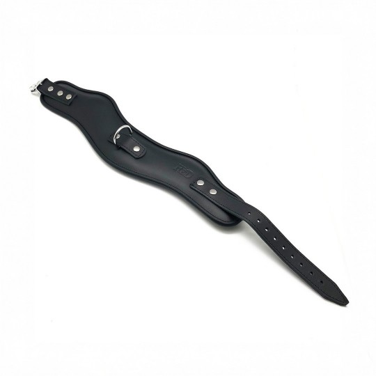 LEATHER COLLAR - BLACK