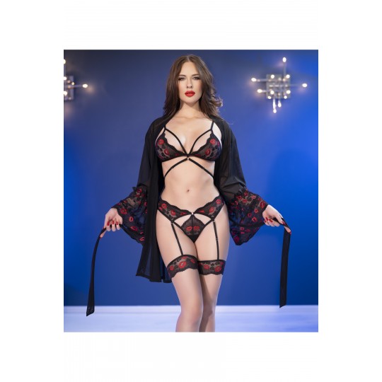 CONJUNTO DE 3 PIEZAS CR-4880 CHILIROSE