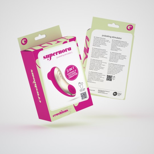 PACK OF 30 CRUSHIOUS SUPERNOVA CLITORAL STIMULATOR PINK
