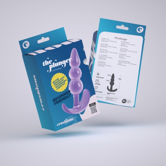 CONFEZIONE DA 30 PLUG ANALE LO STANTUFFO CRUSHIOUS