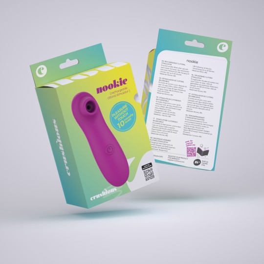 NOOKIE ESTIMULADOR CLITORIANO RECARREGÁVEL CRUSHIOUS
