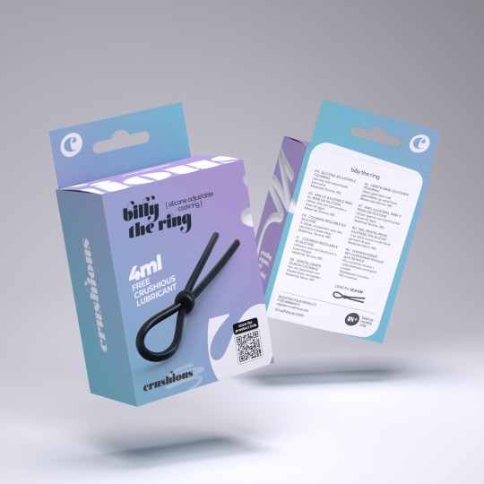 ANNEAU DE SILICONE ADAPTABLE BILLY THE RING CRUSHIOUS