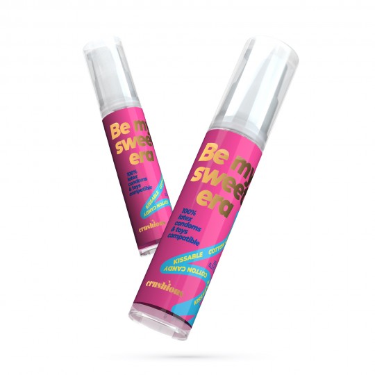 CRUSHIOUS STEAL MY KISSES COTTON CANDY FLAVOUR LUBRICANT GEL 10ML