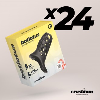 PACK DE 24 BATIATUS ANEL ARMADURA PARA O PÉNIS CRUSHIOUS