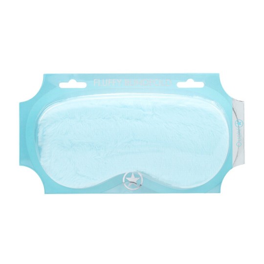 FLUFFY MASK - POWDER BLUE