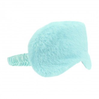MASQUE DE NUIT EN PELUCHE FLUFFY POWDER BLUE OUCH !