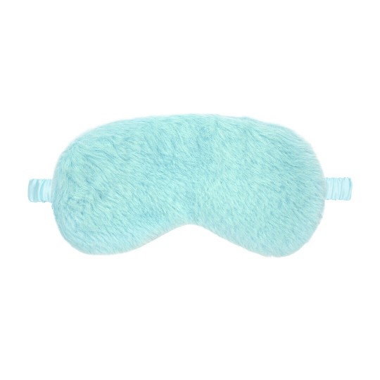 FLUFFY MASK - POWDER BLUE
