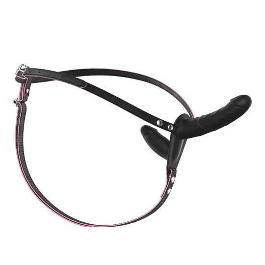 LABIONDA STRAP ON DOUBLE AVEC COMMANDE CRUSHIOUS