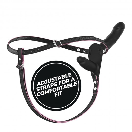 LABIONDA STRAP ON DOUBLE AVEC COMMANDE CRUSHIOUS