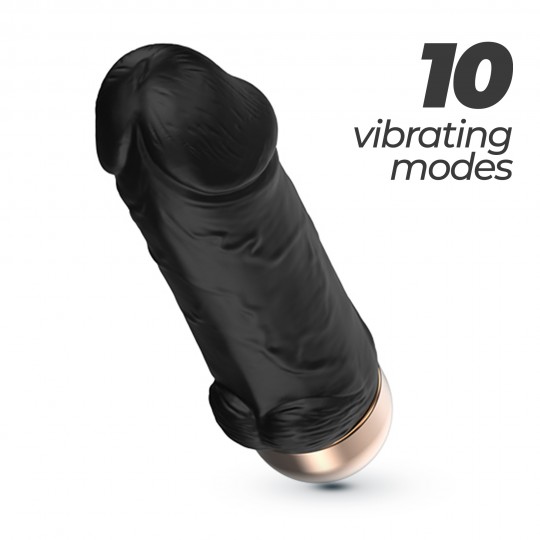 MINI-VIBRATOR REALISTISCHER KUGEL WEENIE SCHWARZ CRUSHIOUS