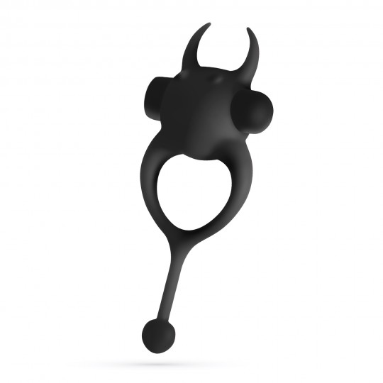 DAEMON ANILLO PARA EL PENE CON BALA RECARGABLE NEGRO CRUSHIOUS