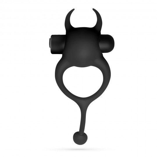 DAEMON ANILLO PARA EL PENE CON BALA RECARGABLE NEGRO CRUSHIOUS