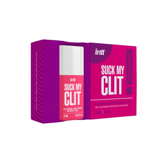 GEL STIMOLANTE SUCK MY CLIT ALLA FRAGOLA SELVATICA 15 ML INTT