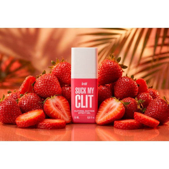 GEL STIMOLANTE SUCK MY CLIT ALLA FRAGOLA SELVATICA 15 ML INTT