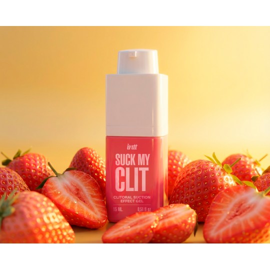 GEL STIMOLANTE SUCK MY CLIT ALLA FRAGOLA SELVATICA 15 ML INTT