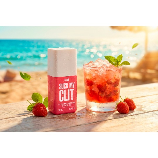 GEL STIMOLANTE SUCK MY CLIT ALLA FRAGOLA SELVATICA 15 ML INTT