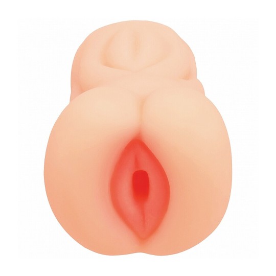 CARREER GIRLS - NAUGHTY NURSE TIFFANY THROATCHECK - TPE SMALL MASTURBATOR - 130G - FLESH