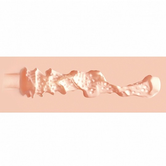 CARREER GIRLS - NAUGHTY NURSE TIFFANY THROATCHECK - TPE SMALL MASTURBATOR - 130G - FLESH