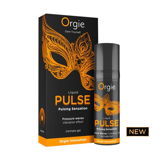 GEL STIMOLANTE UNISEX CON EFFETTO PULSANTE LIQUID PULSE 15 ML ORGIE