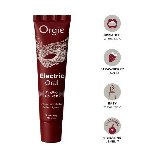 LIPPENSTIFT MIT PRICKELNDE WIRKUNG ELECTRIC ORAL TINGLING LIP GLOSS 10 ML ORGIE