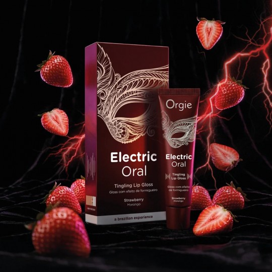 ПОМАДА С ЭФФЕКТОМ ПОКАЛЫВАНИЯ ELECTRIC ORAL TINGLING LIP GLOSS 10 МЛ ORGIE