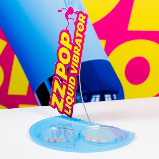 CRUSHIOUS ZZ POP LIQUID VIBRATOR DISPLAY STAND
