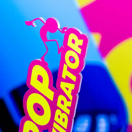 CRUSHIOUS ZZ POP LIQUID VIBRATOR DISPLAY STAND