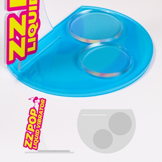 EXPOSITOR PARA VIBRADOR LÍQUIDO ZZ POP CRUSHIOUS