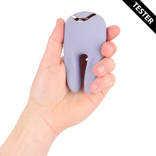 BONNIE - DOUBLE-ENDED TAPPING VIBRATOR - LAVENDER - TESTER