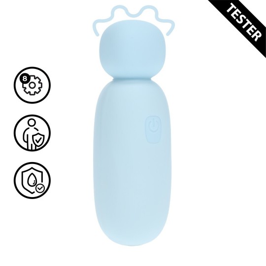 MOCHI - MINI CHUNKY WAND VIBRATOR - BLUE - TESTER