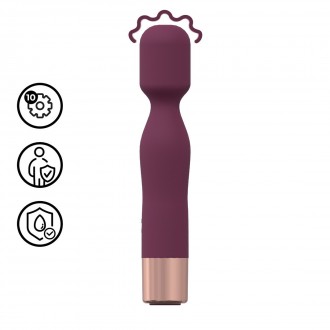 MINI CLASSIC WAND VIBRATOR - BURGUNDY