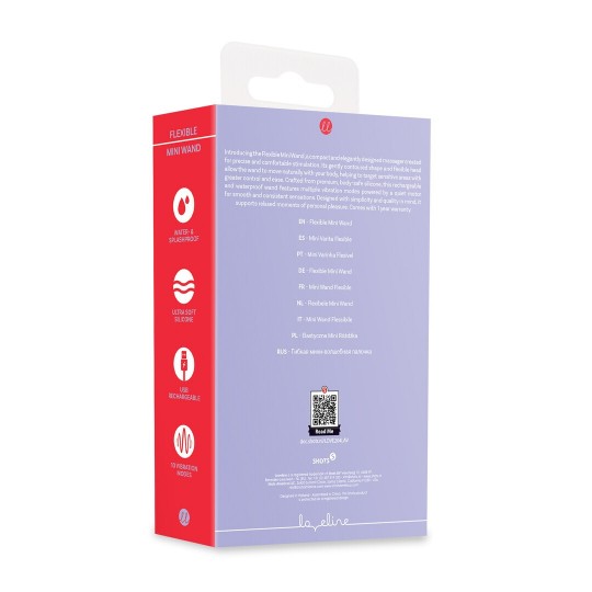 MINI FLEXIBLE WAND VIBRATOR - LAVENDER