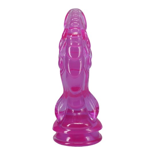 INVADER - FANTASY DILDO - 8.5 / 21,6 CM - PURPLE